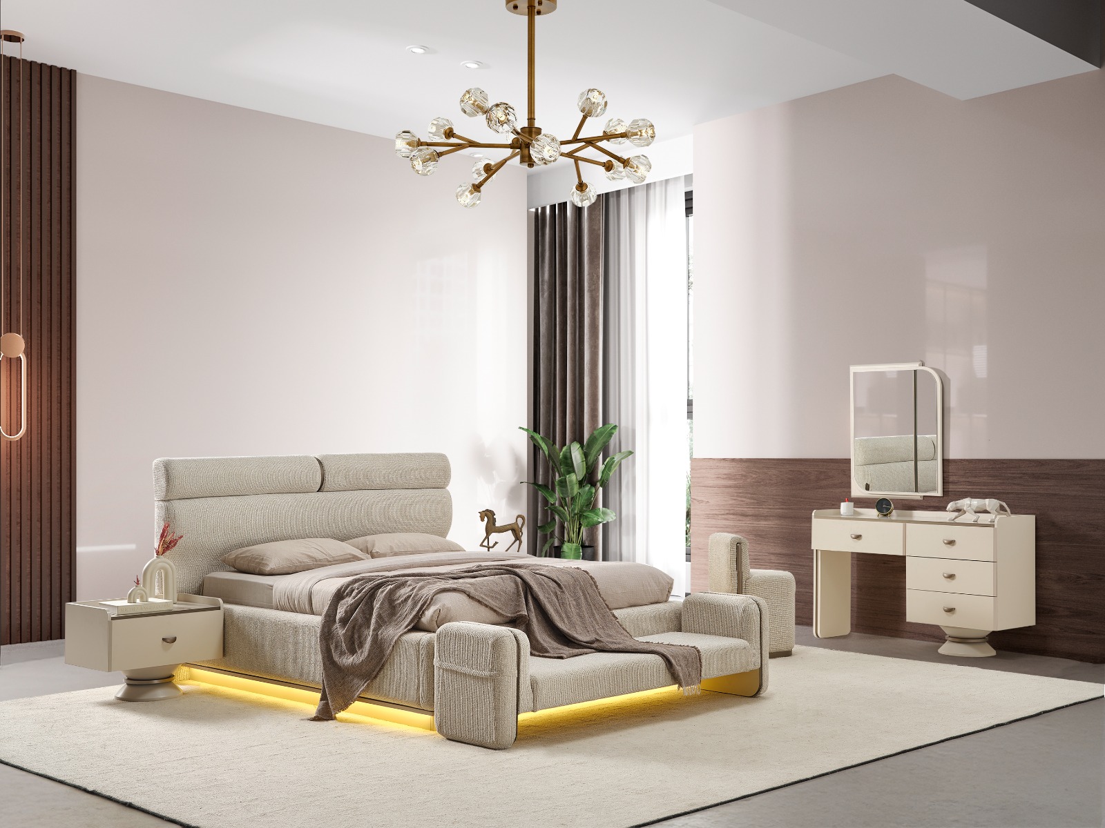 Neon Yatak Odası Takımı