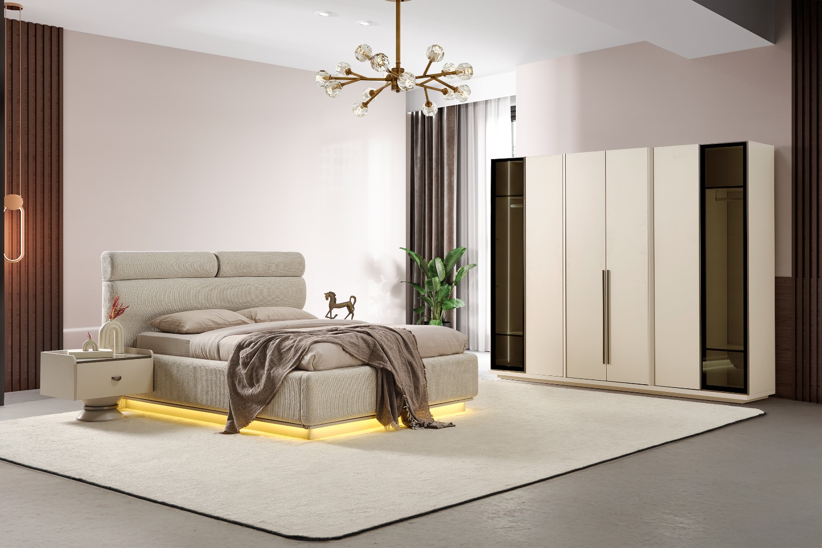 Neon Yatak Odası Takımı görünüm 3