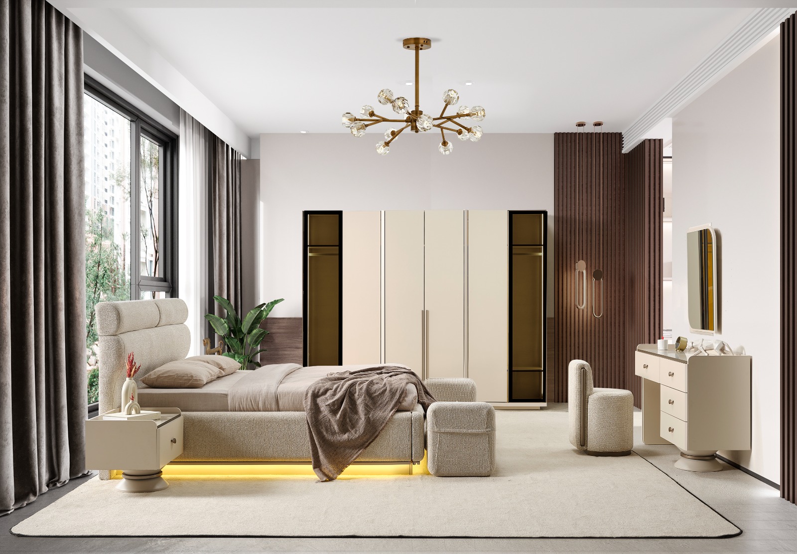 Neon Yatak Odası Takımı görünüm 4